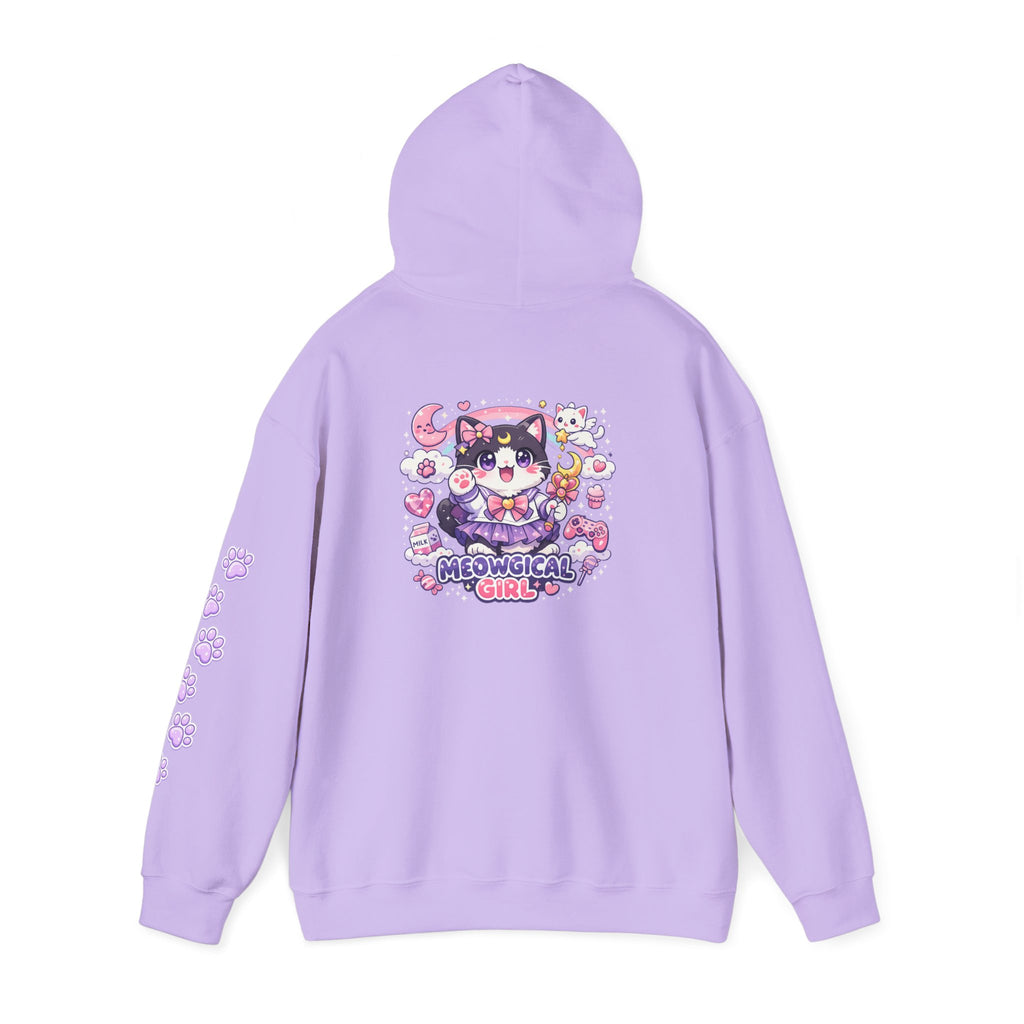 Cat Magical Girl Hoodie — "Meowgical Girl" Kawaii Anime Pullover