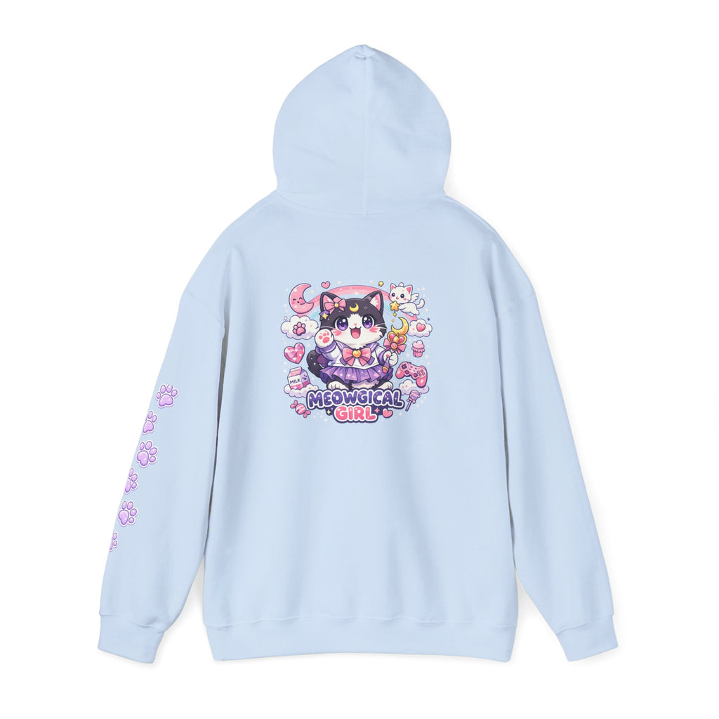 Cat Magical Girl Hoodie — "Meowgical Girl" Kawaii Anime Pullover