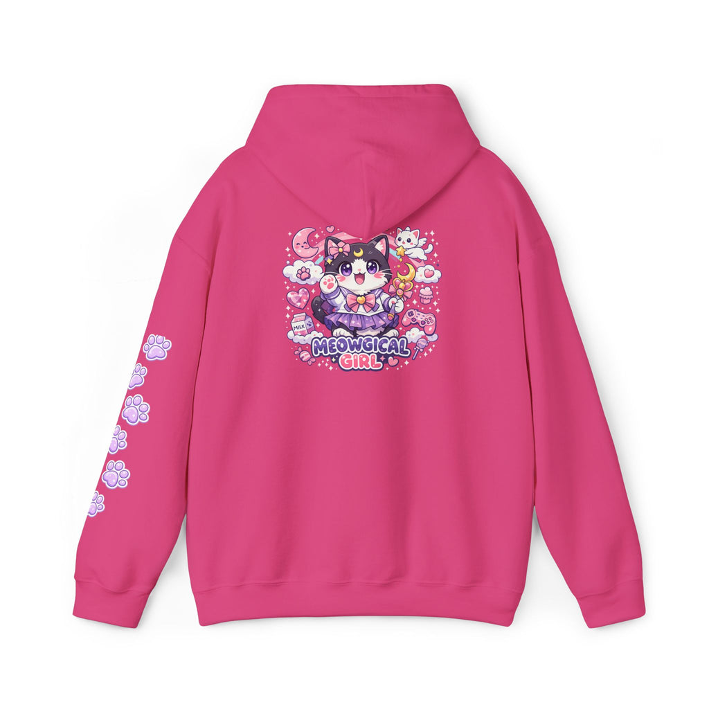 Cat Magical Girl Hoodie — "Meowgical Girl" Kawaii Anime Pullover