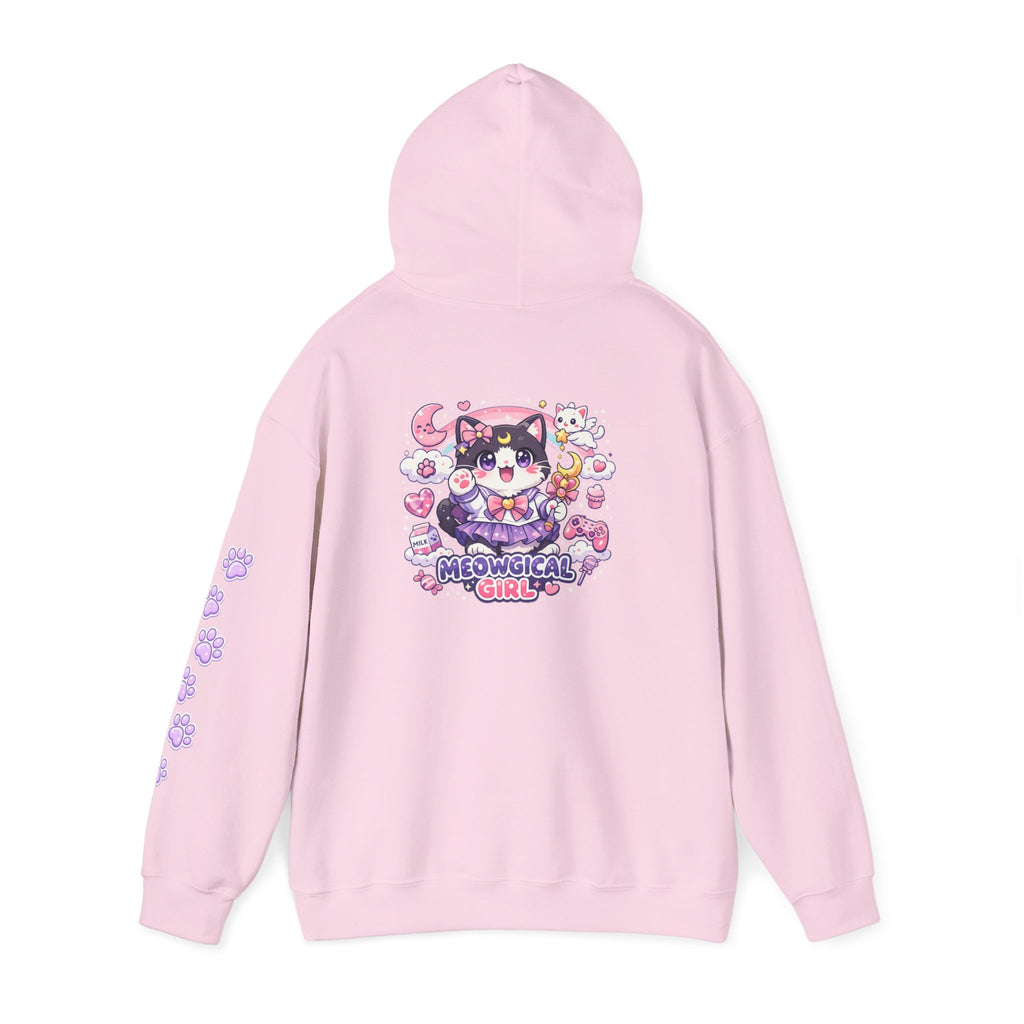Cat Magical Girl Hoodie — "Meowgical Girl" Kawaii Anime Pullover
