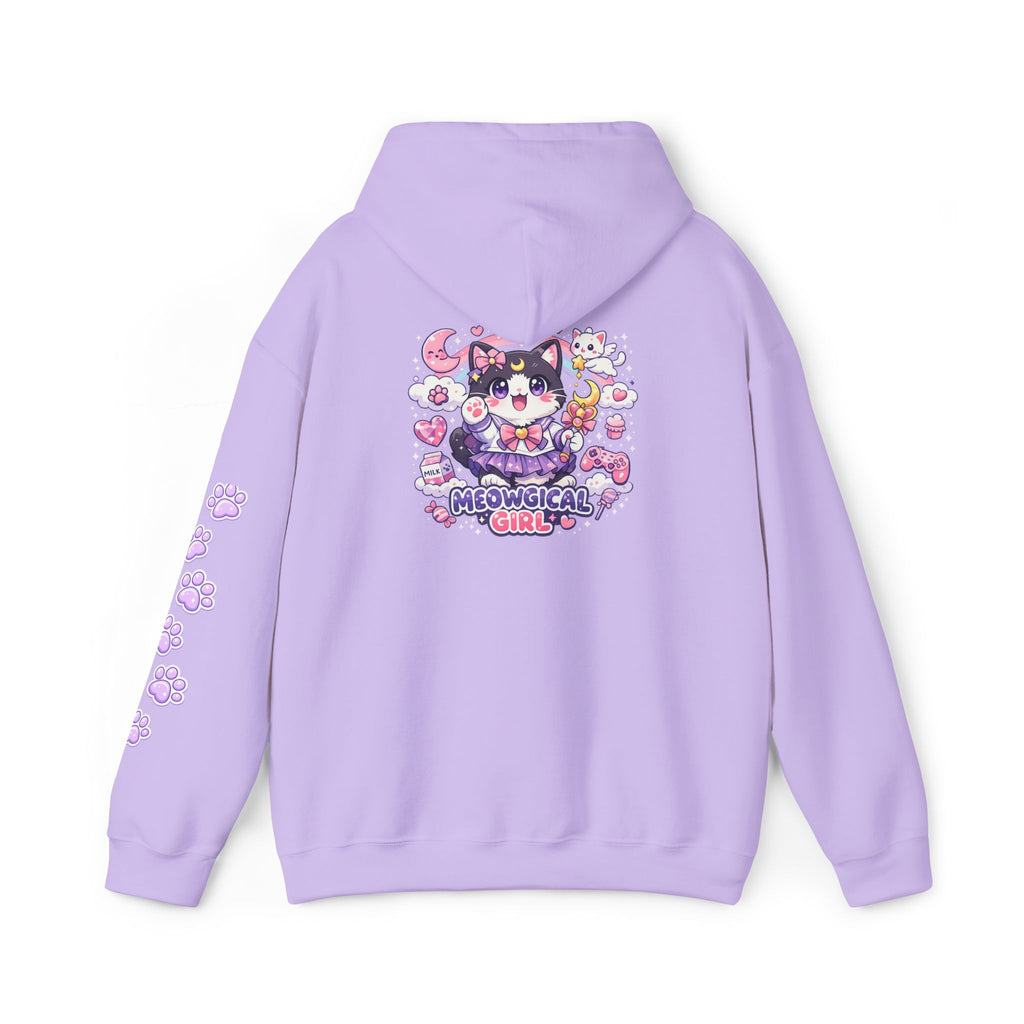 Cat Magical Girl Hoodie — "Meowgical Girl" Kawaii Anime Pullover
