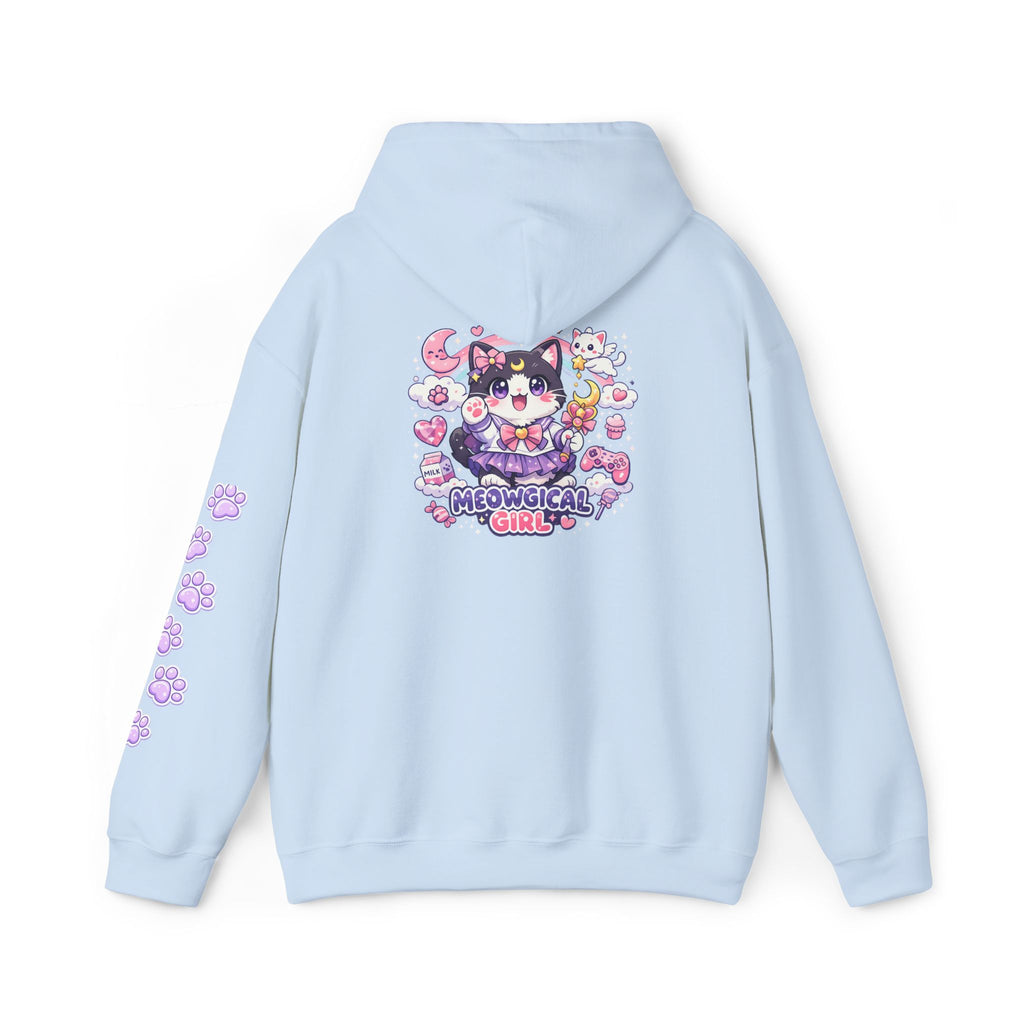 Cat Magical Girl Hoodie — "Meowgical Girl" Kawaii Anime Pullover